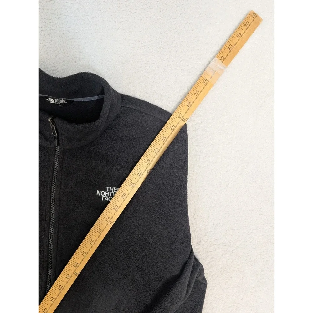 The‎ North Face Full zip Black Sweatshirt Fleece Men's XL Long Sleeve Jacket